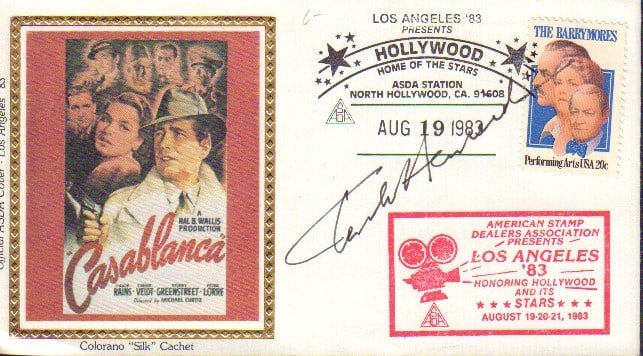 Paul Henreid Casablanca signed FDC (1 of 1)