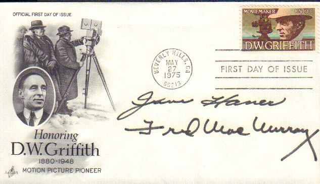 Fred MacMurray and June Haver signed FDC (1 of 1)
