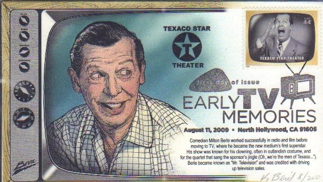 Milton Berle Lt Ed FDC (1 of 1)