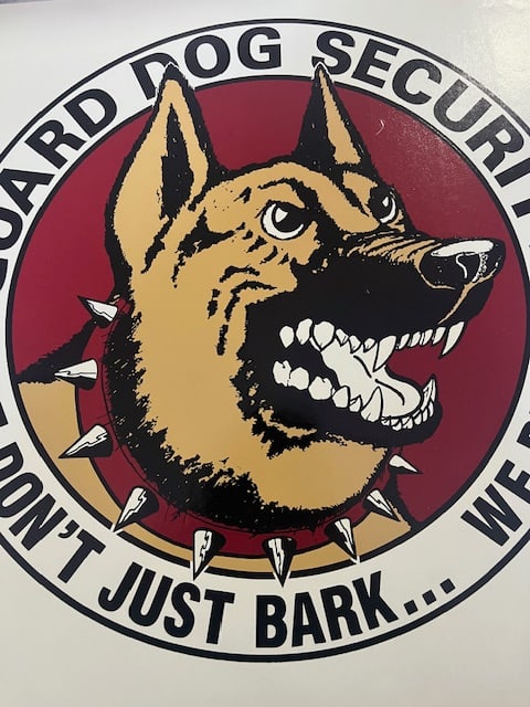 Armed and Dangerous prop decal (1 of 1)