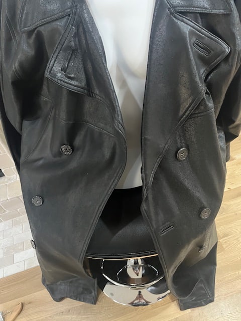 Brandon Lee HERO leather duster coat worn in the CROW (1 of 3)