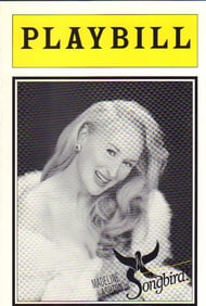 Death Becomes Her prop Playbill