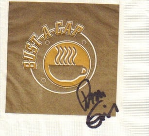 Pam Grier signed Jackie Brown prop