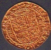 Pirates of the Caribbean prop doubloon