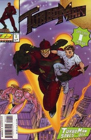 Turboman prop comic book