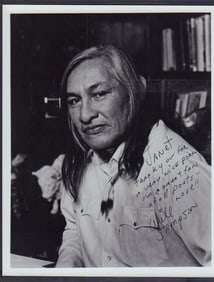 Will Sampson rare signed photo