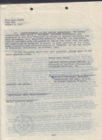 VAMPIRAS contract to play Vampira