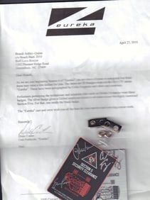 Eureka prop if badges signed