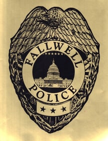 Fallwell Police large decal