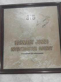 Barnaby Jones prop door window
