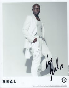 Seal signed photo