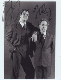 Penn and Teller signed photo