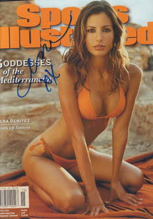 Lisa Benitez Sports Illustrated signed magazine: A complete SI with her in a swimsuit cover when she signed this cover shot This item comes with a fully illustrated serial numbered letter of authenticity guaranteeing its authenticity for the life