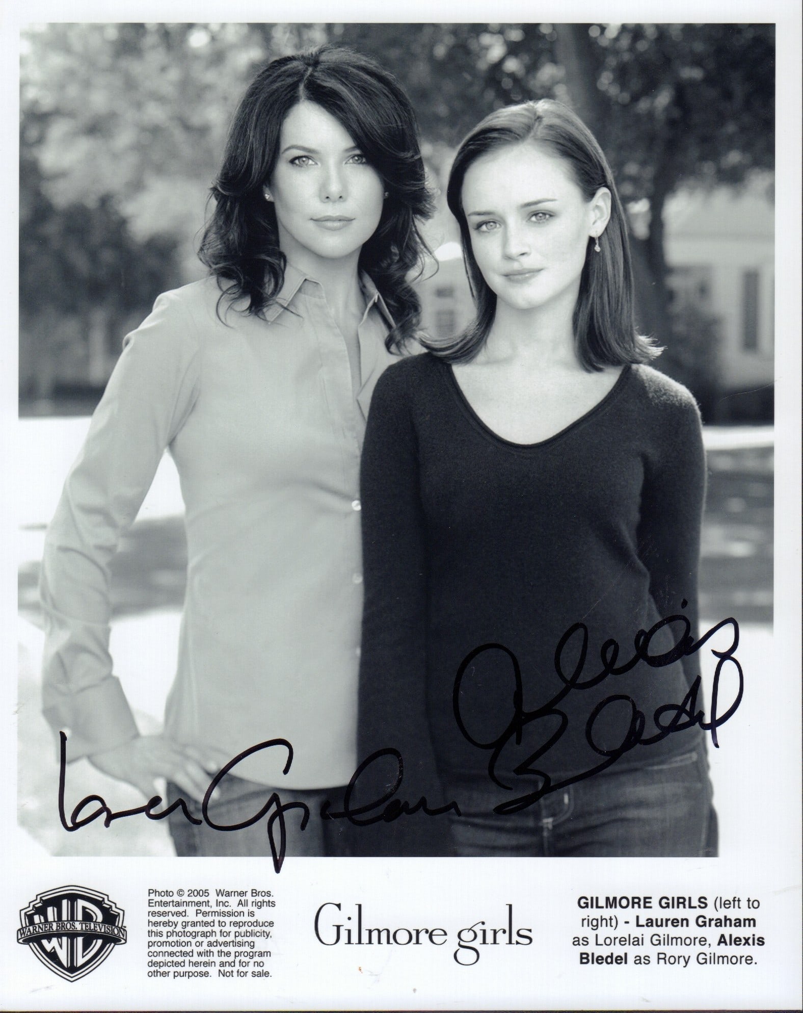 Gilmore Girls signed cast photo (1 of 1)