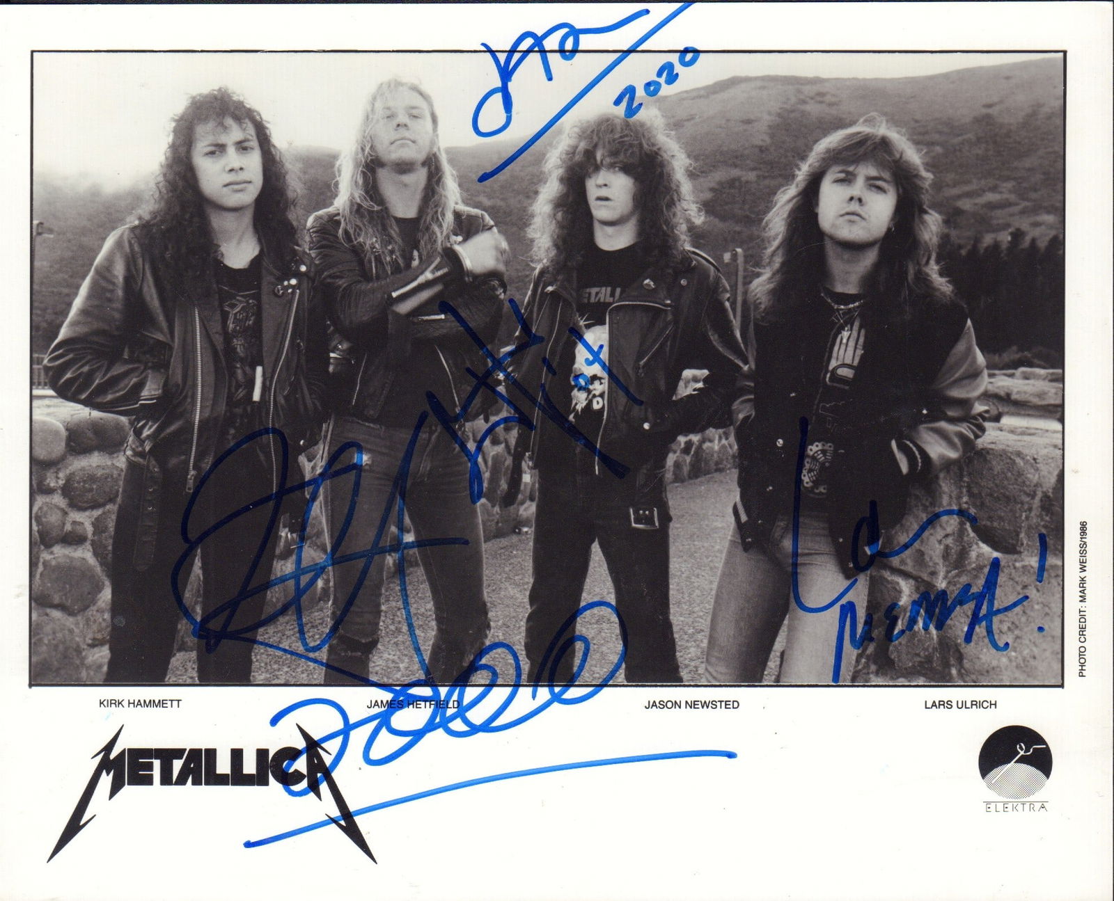 Metallica signed photograph (1 of 1)