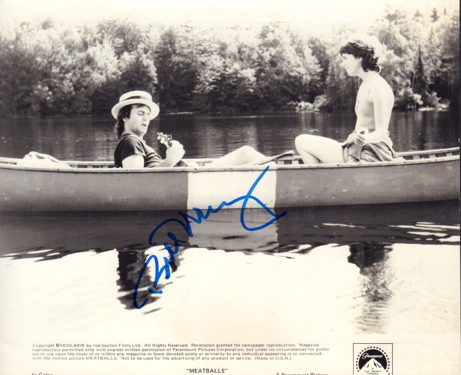 Bill Murray signed photograph (1 of 1)
