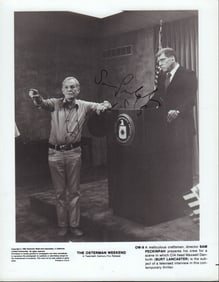 Sam Peckinpah RARE signed photograph