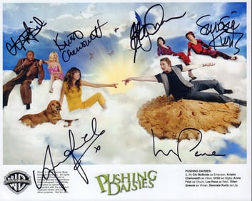 Pushing Daisies cast signed photograph