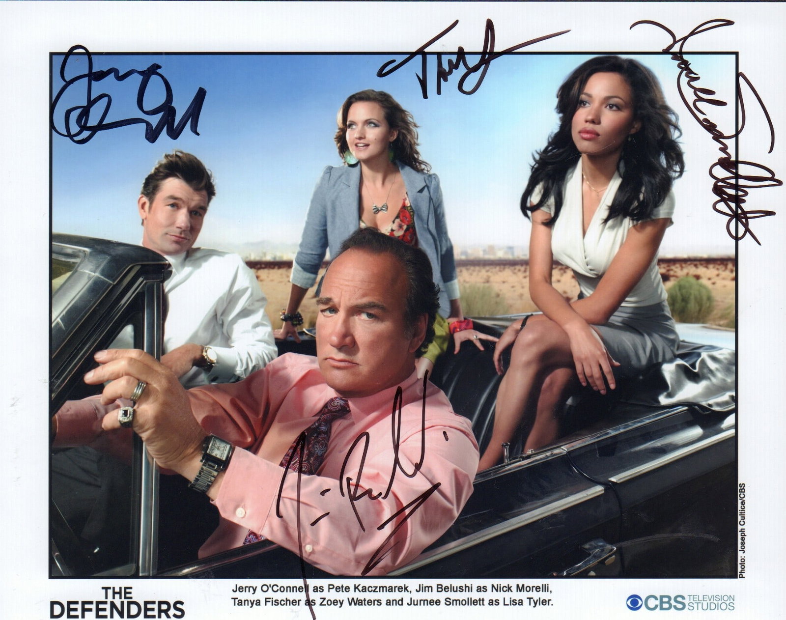 The Defenders cast signed photograph (1 of 1)