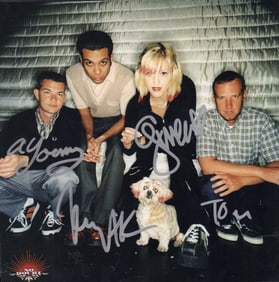 NO DOUBT signed photograph