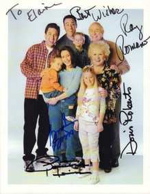 Everyone Loves Raymond cast signed photograph