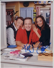 King of Queens cast signed photograph
