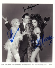 Batman Forever villain cast signed photograph