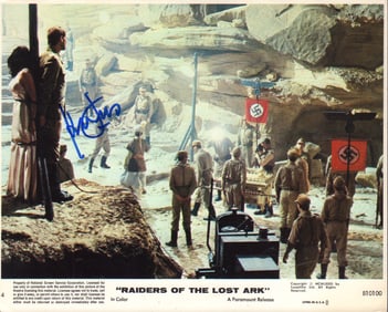 Raiders of the Lost Ark signed lobby still