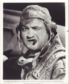 John Belushi RARE signed photograph