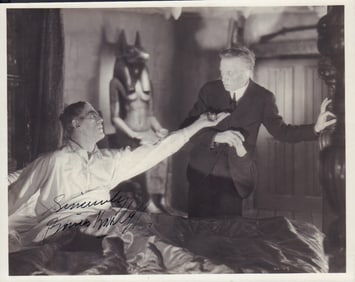 Boris Karloff signed photograph