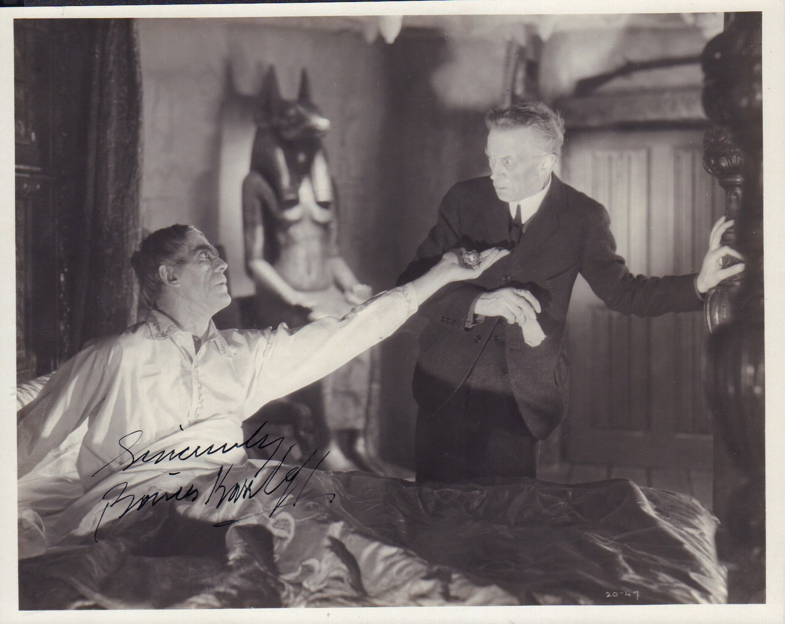 Boris Karloff signed photograph (1 of 1)