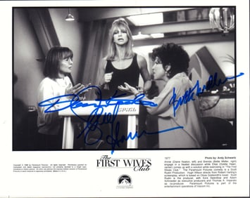 First Wives Club cast signed photograph
