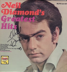 Neil Diamond signed LP
