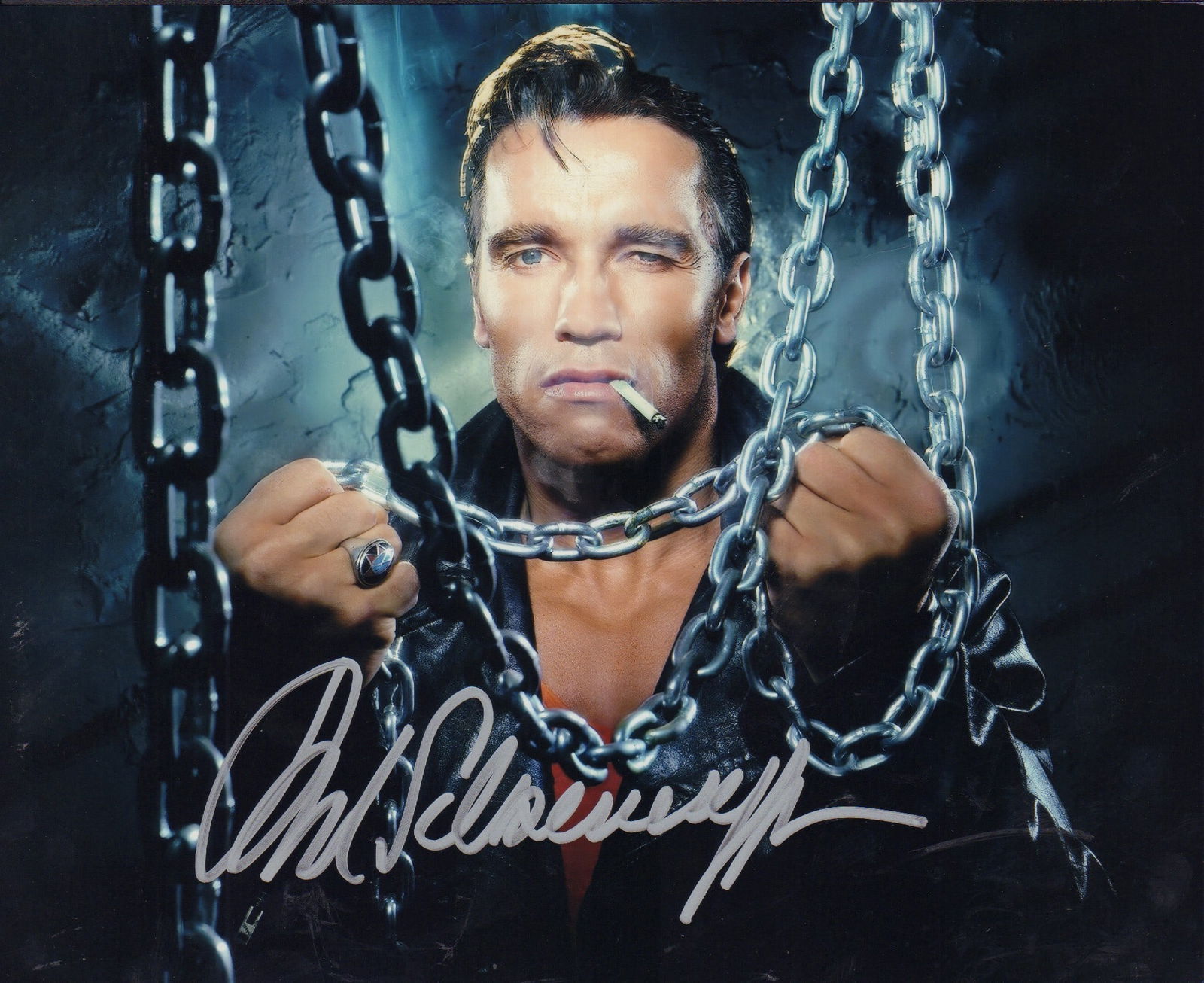 Arnold Schwarzenegger signed photograph (1 of 1)