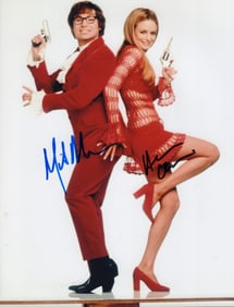 Austin Powers cast signed photo