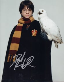 Daniel Radcliffe Harry Potter signed photograph