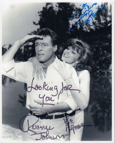 Gilligans Island partial cast signed photo