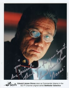 Edward James Olmos signed photo