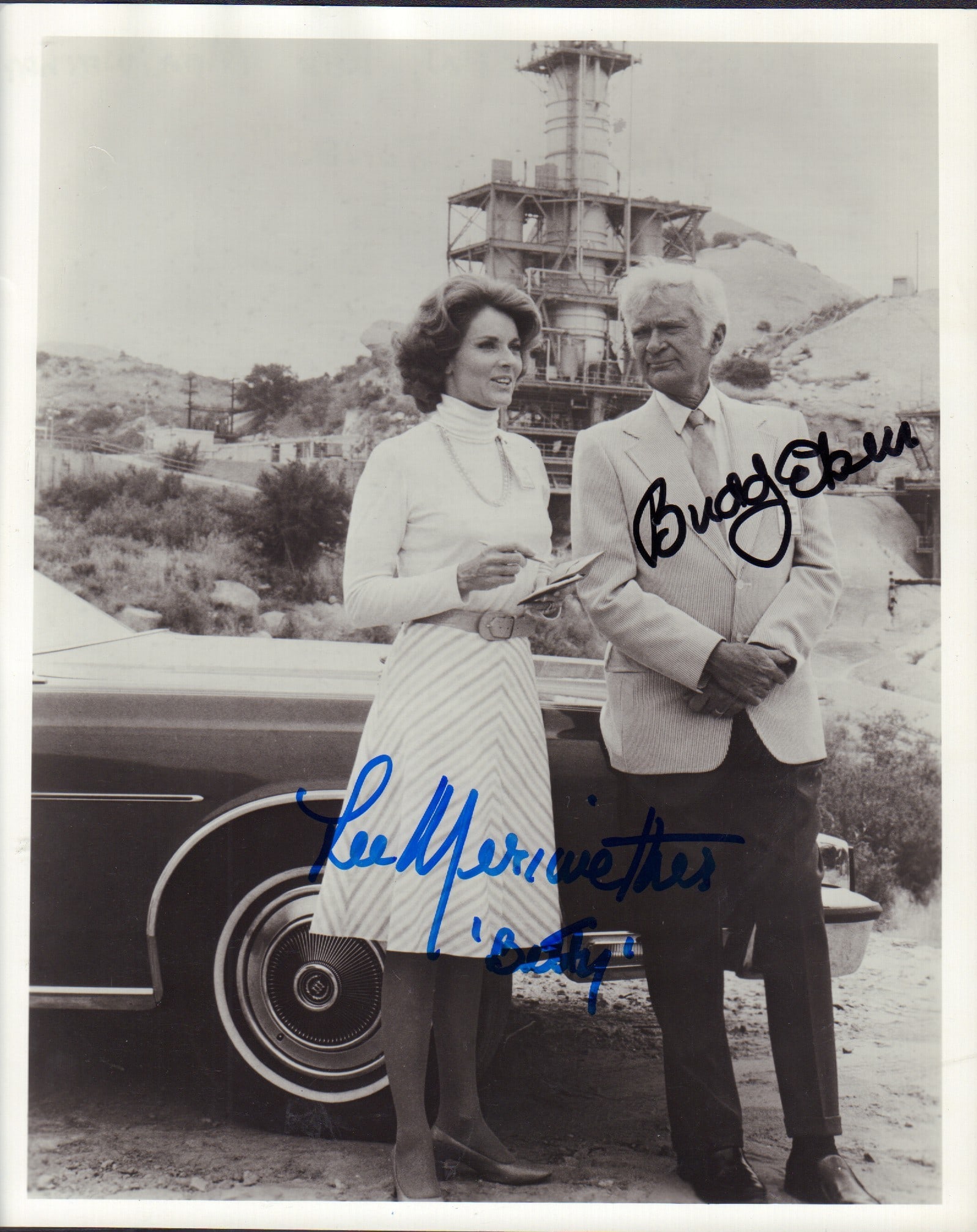 Barnaby Jones cast signed photo (1 of 1)