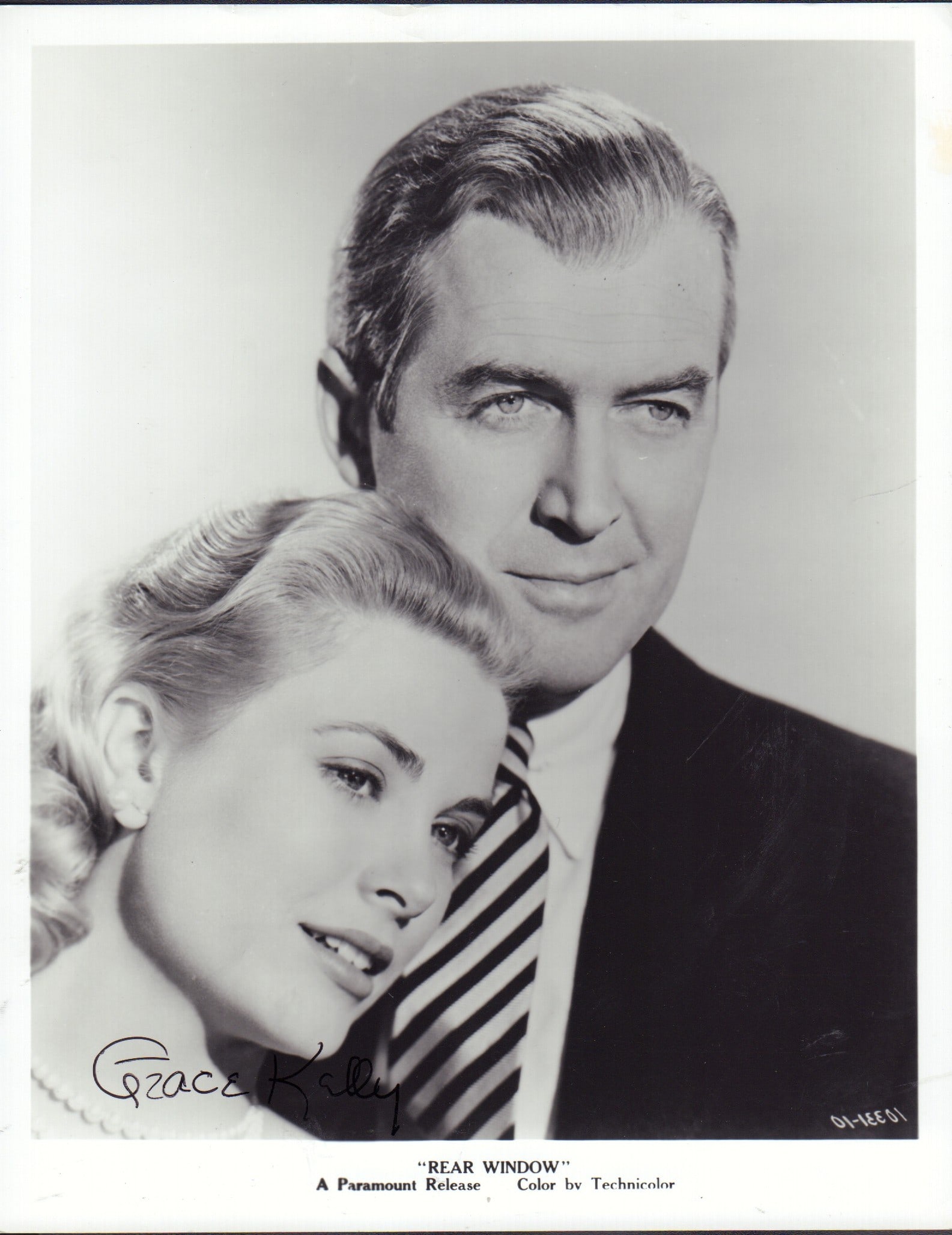 Grace Kelly signed Rear Window photograph (1 of 1)