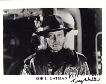 Tracey Walter Batman signed photo