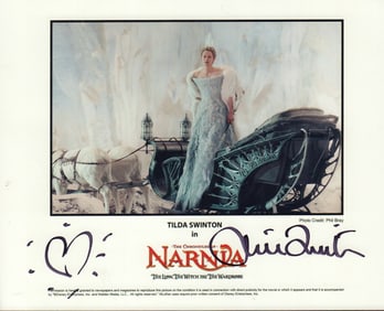 Tilda Swinton signed photo