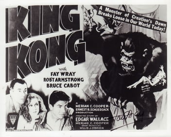 Fay Wray King Kong signed photograph