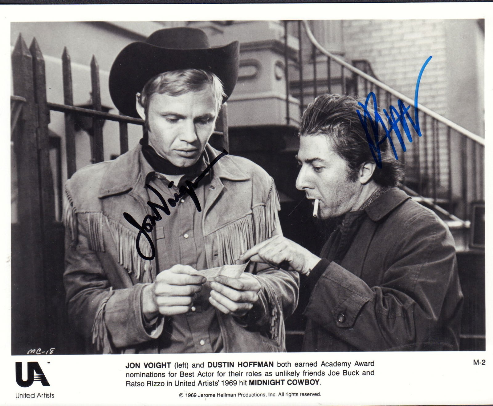 Midnight Cowboy signed photo (1 of 1)