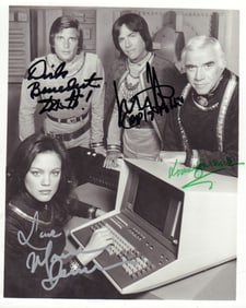 Battlestar Galactica cast signed photo