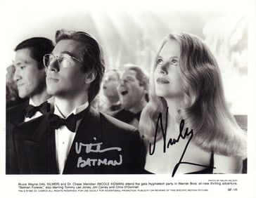 Batman cast signed photograph
