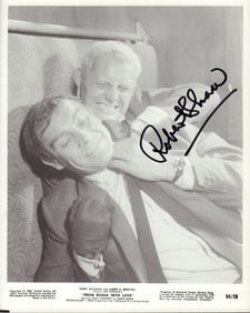 Robert Shaw signed James Bond photograph