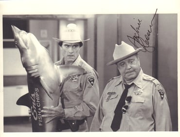 Jackie Gleason signed photograph