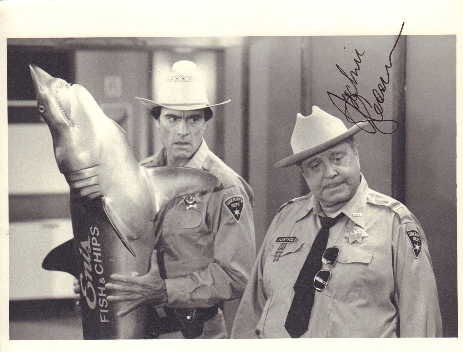 Jackie Gleason signed photograph (1 of 1)
