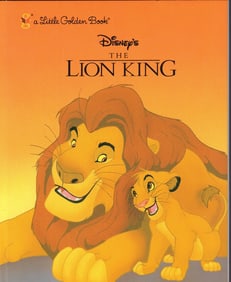 Lion King Golden Book signed